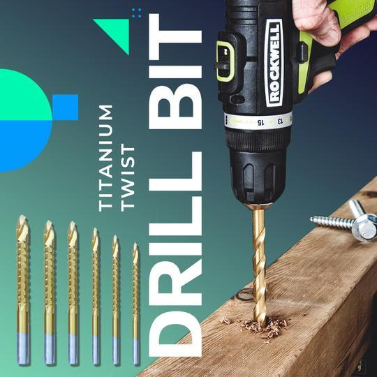 40 IN 1 MULTIFUNCTIONAL DRILL SET  TITANIUM
