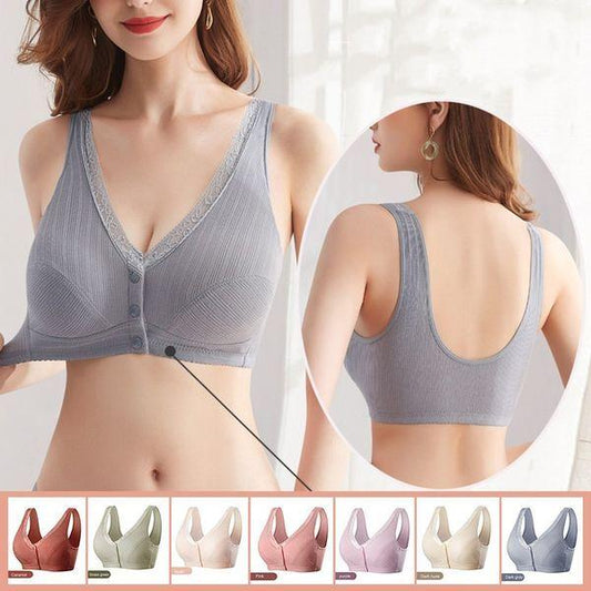 3 PCS Comfortable Cotton Large Size Bra