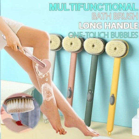 (🔥Hot Sale - 49% OFF) Long Handle Liquid Bath Brush