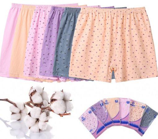 2021 New High Waist Leak Proof Cotton Boxer Panties