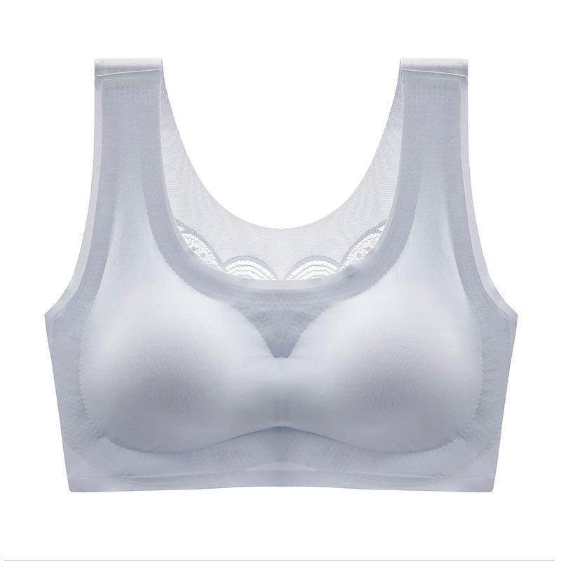 Ultra thin Plus Size Ice Silk Comfort bra