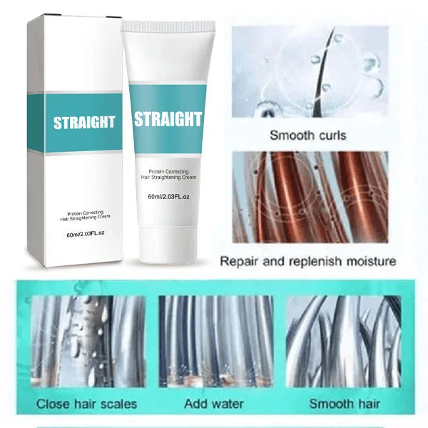 🔥Buy 2 Get 1 Free-Silk & Gloss Hair Straightening Cream