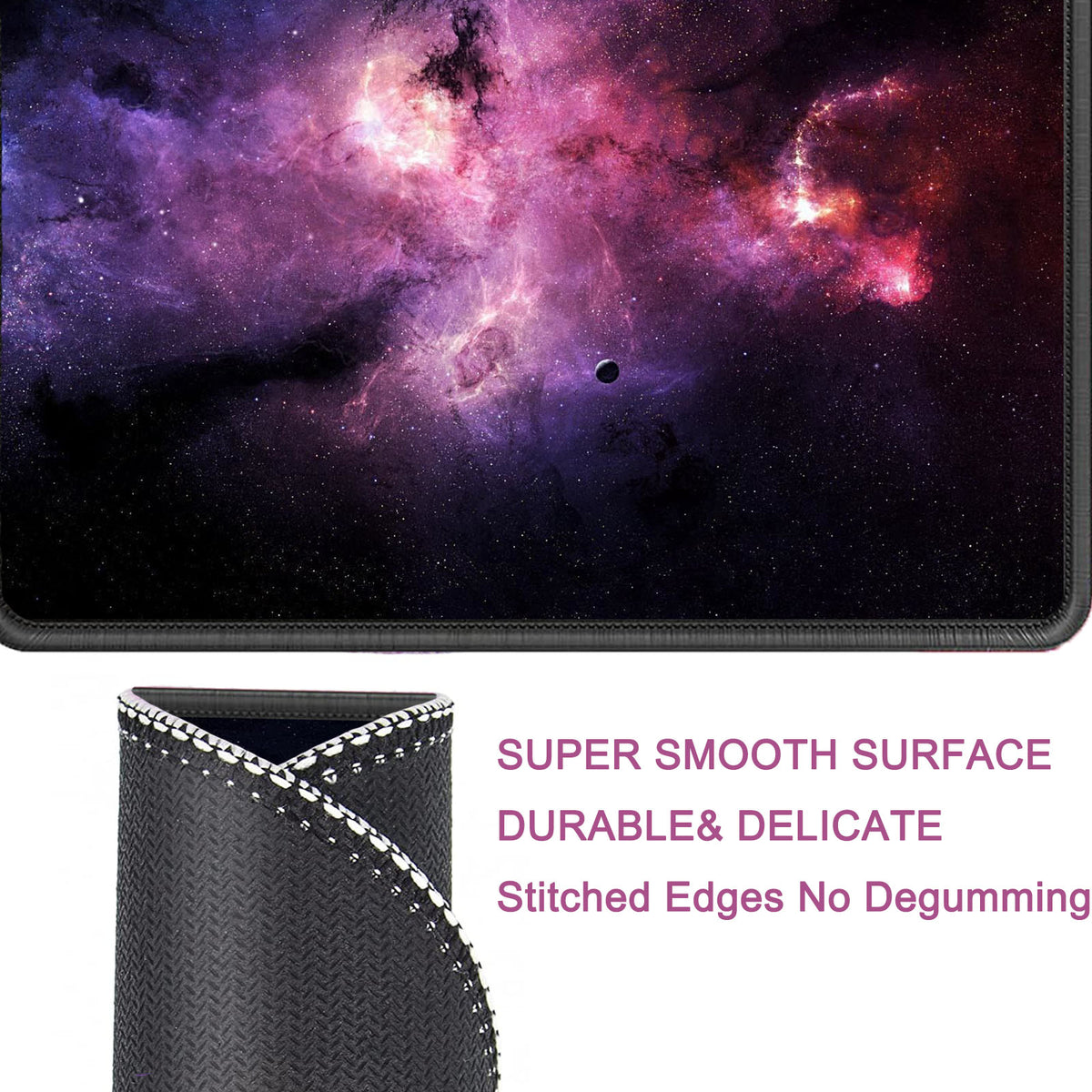 P146 Mouse Pad with Stitched Edge