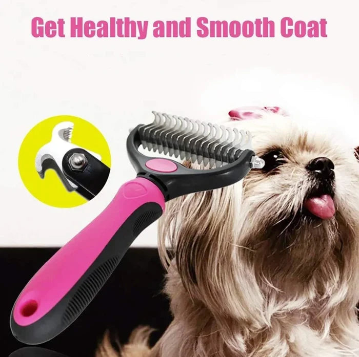 Christmas Pre-Sale 48% OFF - Pet Pro Grooming Tool- Dual-sided Comb(🔥Buy 2 Get 1 Free)