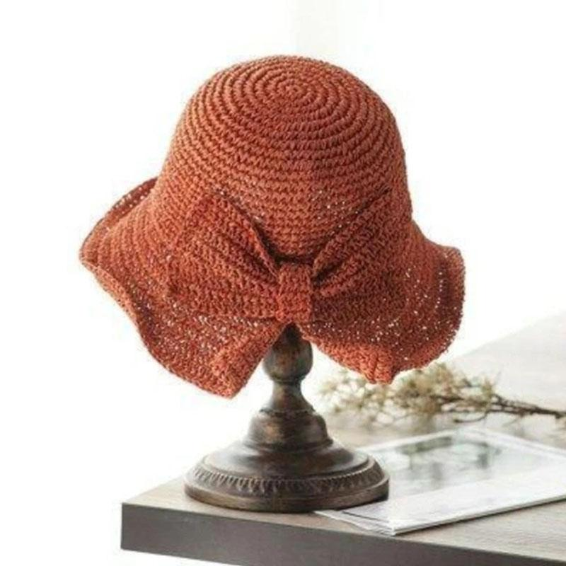 Brim Bow Summer Hat