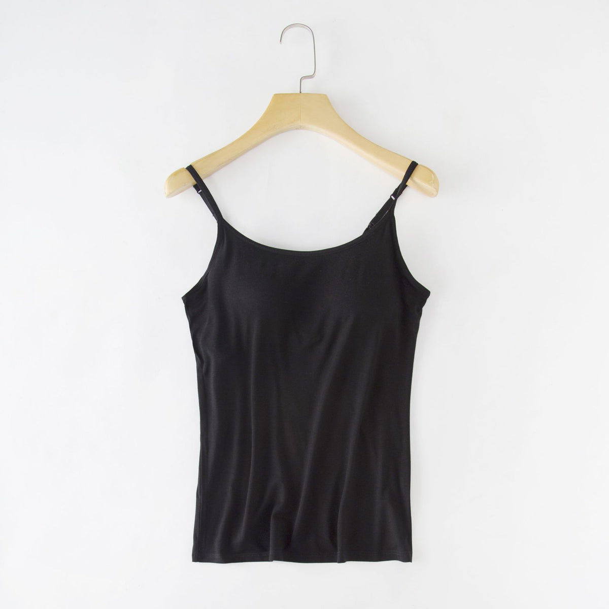 Tank With Built-In Bra With Adjustable Straps