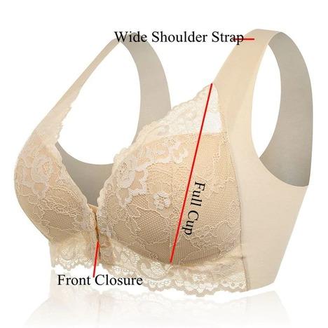 Front Closure 5D Shaping Push Up Bra