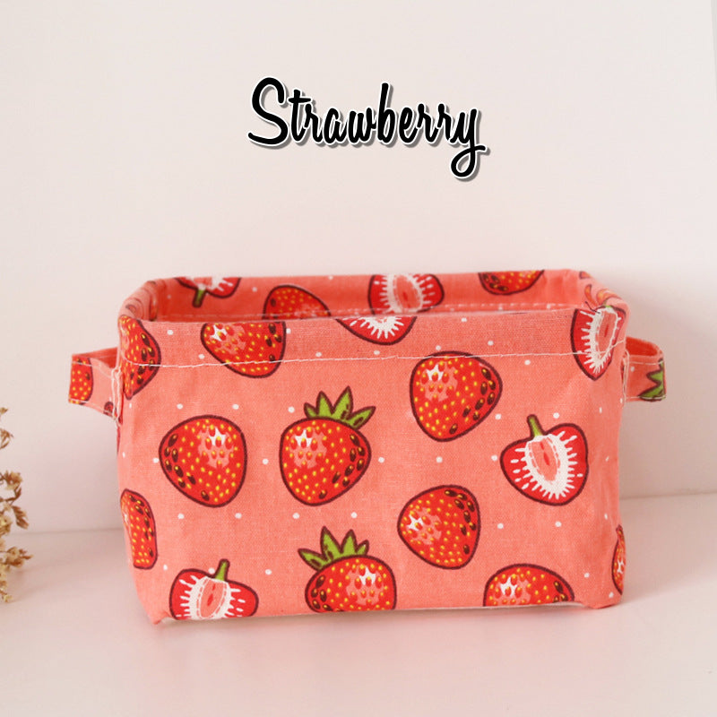 Foldable Canvas Cartoon Storage Box
