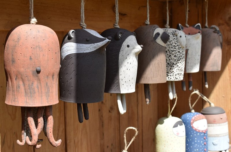 Animal Wind Chimes Resin Handicraft