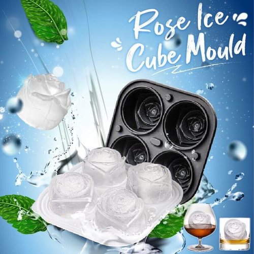 Large Rose Ice Cube Mould