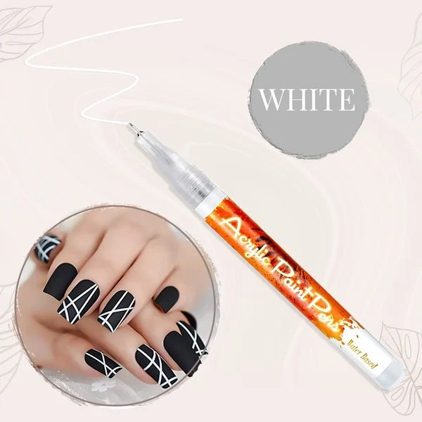 Ultra Thin Curve Manicure Felt Pen