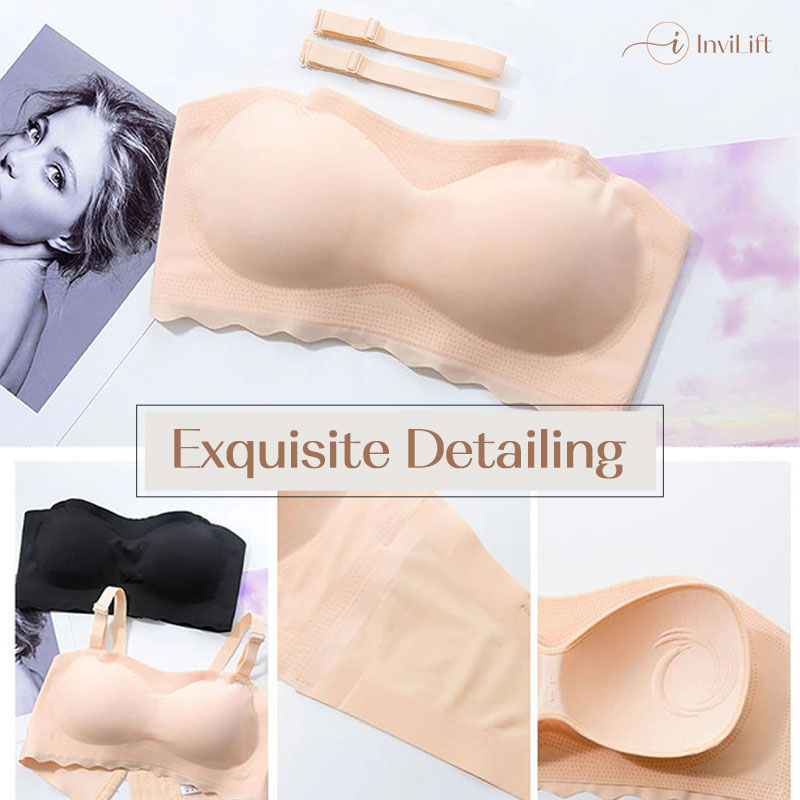 InviLift - Plus size Sexy Strapless Invisible Push Up Bra