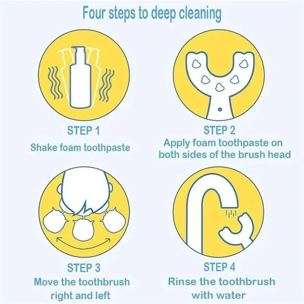 (🔥 Last Day Promotion 49% OFF) U-shaped Childrens Toothbrush