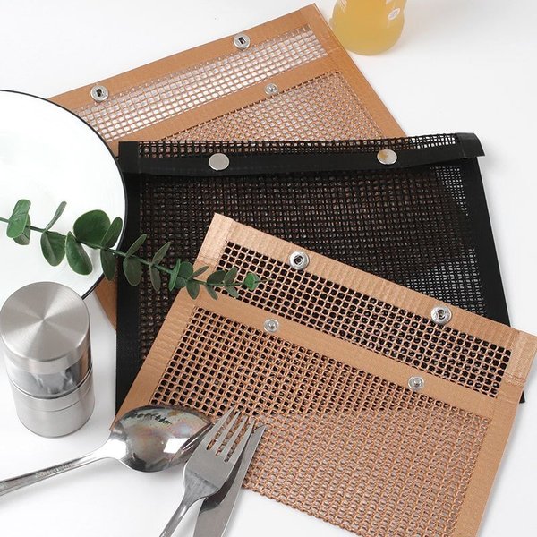 Reusable Non Stick BBQ Mesh Grill Bags