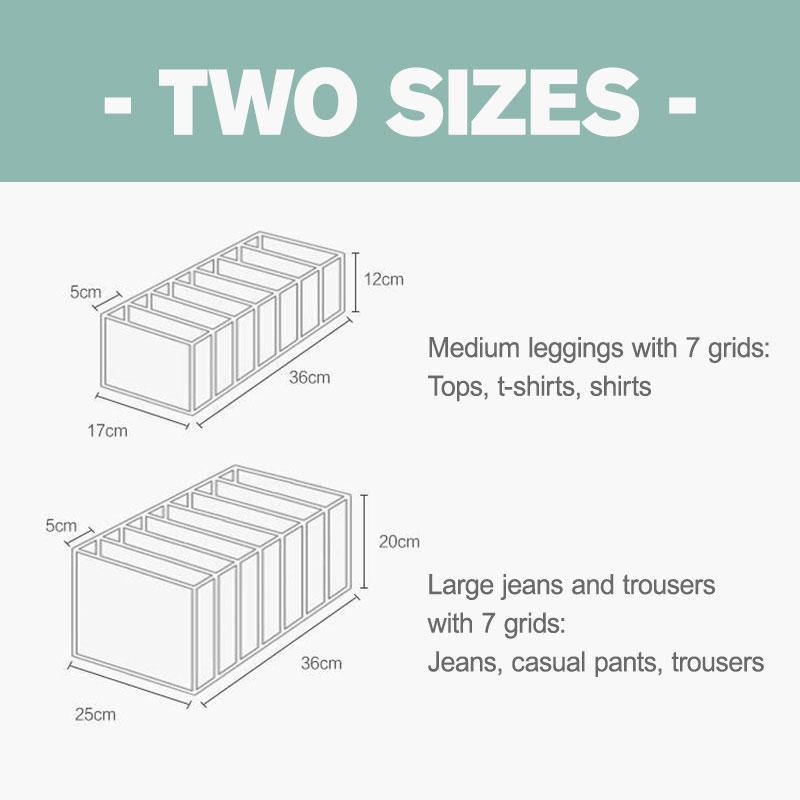 Wardrobe Clothes Organizer 2PCS