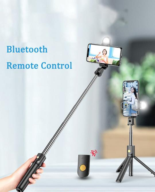 6 IN 1 WIRELESS BLUETOOTH SELFIE STICK