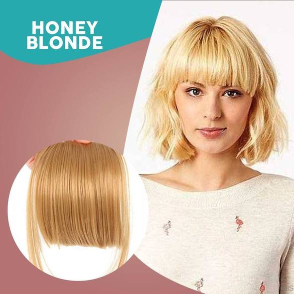 Seamless 3D Clip In Bangs Hair Extensions
