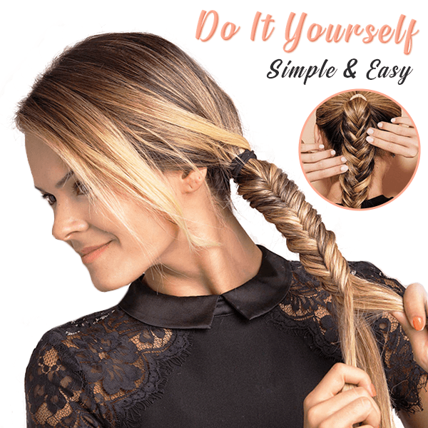 Quick Tie Fishtail Braid Stick