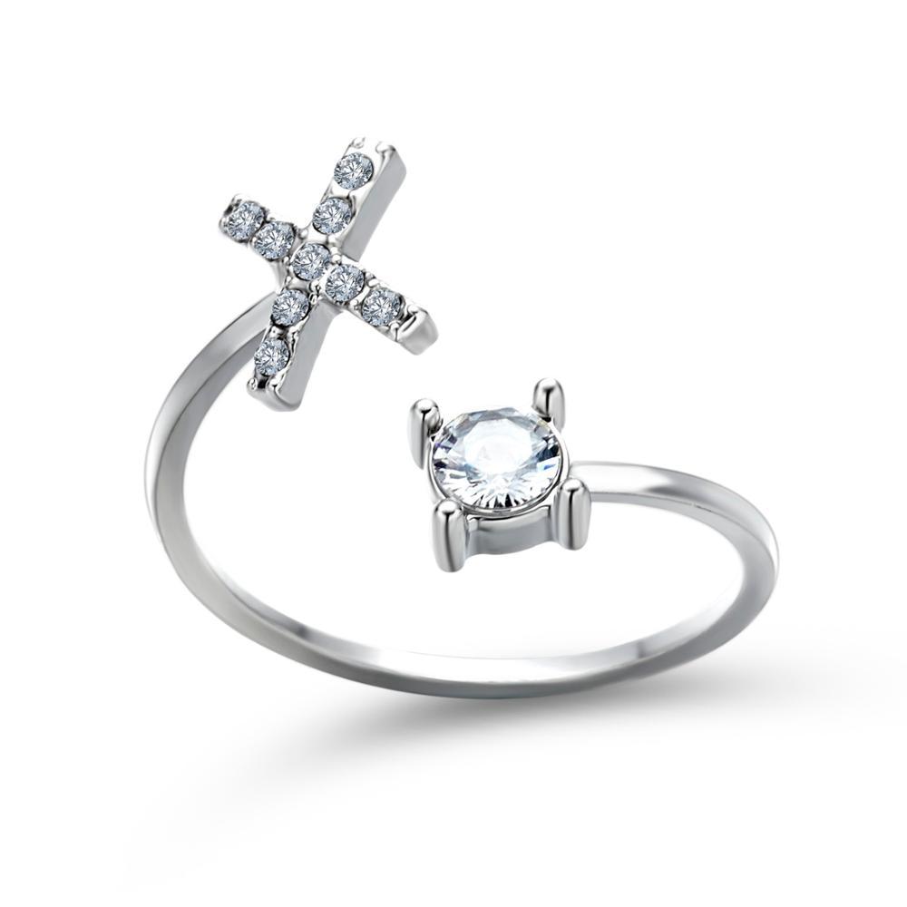 Perfect Gift Adjustable Initial Ring
