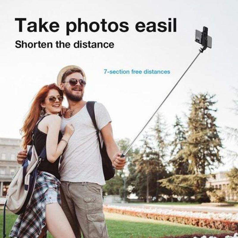 6 IN 1 WIRELESS BLUETOOTH SELFIE STICK