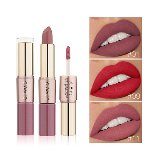 Matte Waterproof 2-in-1 Lipstick