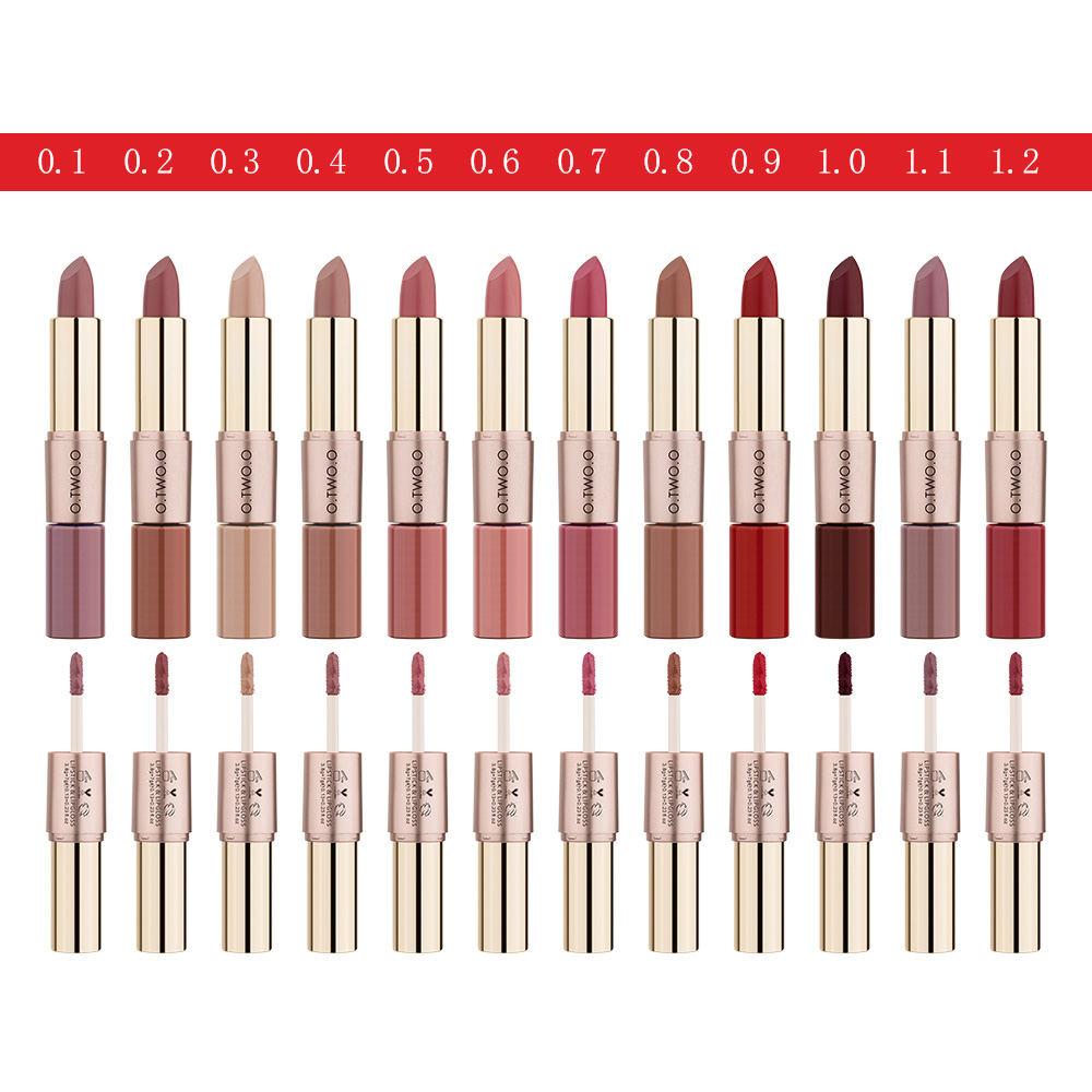 Matte Waterproof 2-in-1 Lipstick