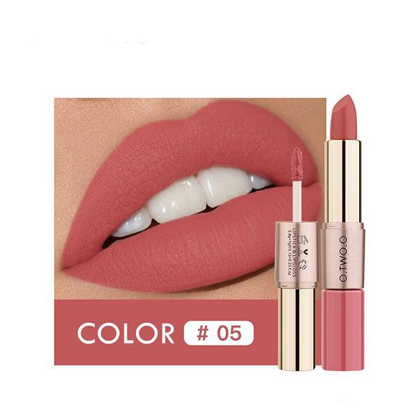 Matte Waterproof 2-in-1 Lipstick