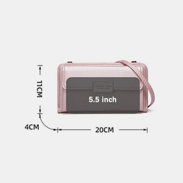 High Capacity Multi Slot Crossbody Phone Bag